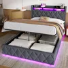 okwish Polsterbett 140×200 mit offenen Produktbild-Vorschau 1
