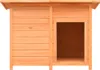 vidaXL Hundehütte Kiefernholz & Tannenholz 120x77x86 cm Produktbild-Vorschau 1