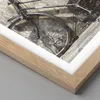 Gerahmtes Poster - Rahmen in heller Eiche - Graffiti modern Produktbild-Vorschau 2