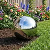 vidaXL Specchio a sfera, diametro 20 cm, argento, acciaio Anteprima dell’immagine prodotto 2