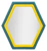 FURNLUX Specchio da parete Tony Yellow 75cm / Colore Anteprima dell’immagine prodotto 1