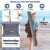 COSTWAY Sonnenschirm Strand, 178cm Strandschirm windfest Produktbild-Vorschau 8