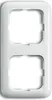 Cadre Busch-Jaeger, double, Reflex SI, blanc alpin, 1 Voir les images du produit 3