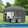 Sekey 2 Seitenteile für 3x3 /3x6m/3x9m pavillon mit Produktbild-Vorschau 2