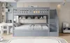 Sweiko Lit en bois 90x200CM, Sous-lit hydraulique, Escalier Voir les images du produit 20