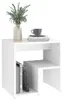 vidaXL Nachttische 2 Stk. Weiß 40x30x40 cm Holzwerkstoff Produktbild-Vorschau 7