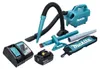 Makita DCL 184 RG1 Akku Staubsauger 18 V 54 mbar 0,5 l + 1x Produktbild-Vorschau 2