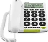 Doro PhoneEasy 312CS - Téléphone DECT simple - Blanc Voir les images du produit 1