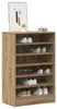 vidaXL Scarpiera in rovere artigianale 60x35x92 cm Anteprima dell’immagine prodotto 3