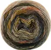 A close-up, top-down view of a ball of yarn. Produktbild-Vorschau