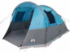 vidaXL Tenda a tunnel 4 persone Blu Impermeabile Anteprima dell’immagine prodotto 1