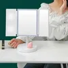 Skládací LED zrcátko na líčení, kompaktní zrcátko na líčení Náhled obrázku produktu 2