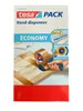 Tesa Economy Handabroller Braun, Paketbandabroller, Produktbild-Vorschau 1