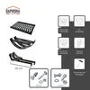 DAPRONA Laufrost Set für flache Dachziegel 60cm, Dachtritte Produktbild-Vorschau 2