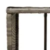 vidaXL Whirlpool-Umrandung Grau Poly Rattan und Massivholz Produktbild-Vorschau 7
