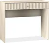 KONSIMO Schreibtisch "DROMA", Creme, Holz, ELEGANT, Produktbild-Vorschau 1