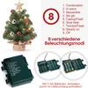 40cm Mini Weihnachtsbaum mit 20 warmweiß LEDs 8 Licht Produktbild-Vorschau 5