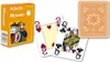 Modiano Poker Kartenspiel 100% Plastik Orange Produktbild-Vorschau 2