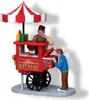 Lemax Christmas Village Hotdog Seller Zimní dekorace Náhled obrázku produktu 2