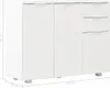 vidaXL Kredens biały wysoki połysk 107 x 35 x 76 cm Podgląd zdjęcia produktu 9
