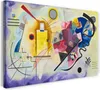 Leinwandbild (100x70cm): Wassily Kandinsky - Gelb-Rot-Blau Produktbild-Vorschau 1
