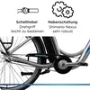 Zündapp Green 2.7 E Bike Damenfahrrad 28" grau Produktbild-Vorschau 7