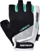 Gélové cyklistické rukavice METEOR GX37 L white/mint Náhľad obrázku produktu 1