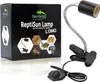 A product box for a reptile lamp and the lamp itself. Voir les images du produit