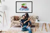 Bild - Bilderrahmen - 100 cm x 70 cm - MDF - Rahmen - Foto Produktbild-Vorschau 3