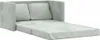 vidaXL Divano a terra con funzione letto Grigio chiaro Anteprima dell’immagine prodotto 10