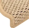 Treppenmatten Selbstklebend Sisal 15 Stk. 65x21x4 cm Produktbild-Vorschau 6