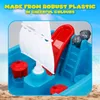 Eddy Toys tavolo sabbia e acqua pirati - con 12 accessori - Anteprima dell’immagine prodotto 4