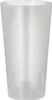 Mehrweg-Trinkbecher 0,4 l Ø 7,5 cm · 14,5 cm transluzent Produktbild-Vorschau 1
