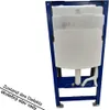 A Geberit Duofix wall-mounted WC element with a Sigma cistern, shown from the front. Náhľad obrázku produktu