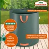 GARDEBRUK® Gartenabfallsack 2x500 Liter 50 kg Belastbarkeit Produktbild-Vorschau 3