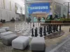 XXXL Giga Schach - 94 cm hoch mit Gummi Matte Produktbild-Vorschau 7