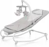 A baby bouncer with a mobile attachment and a blanket. Anteprima dell’immagine prodotto