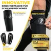 JDP Schienbeinschoner Fußball mit Strumpf, robuster Produktbild-Vorschau 5