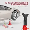 HOMCOM Podperný stojan s nosnosťou 3 tony 2 kusy Podperný Náhľad obrázku produktu 4