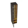 Merax Glasvitrine mit LED Beleuchtung, Aufbewahrungsschrank Produktbild-Vorschau 9