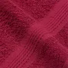 vidaXL Asciugamani FROGN, 10 pezzi, bordeaux, 50x100 cm, Anteprima dell’immagine prodotto 6