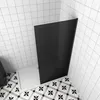 AICA Walk in Dusche 80x200cm 8mm NANO ESG schwarz für Produktbild-Vorschau 3