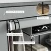 HOMCOM Stoffschrank Kleiderschrank mit Kleiderstange, 10 Produktbild-Vorschau 5