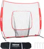 VEVOR 213,4 x 106 x 210 cm Filet d'entraînement de baseball Voir les images du produit 1