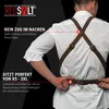 REDSALT® Premium Lederschürze 100% Büffel Leder 84x62cm Produktbild-Vorschau 3