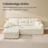 VASAGLE Modulares Sofa, Ecksofa mit Liege links, 244 cm Produktbild-Vorschau 7