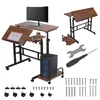 Maclean Table mobile pour ordinateur portable Bureau Voir les images du produit 1
