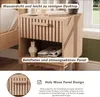 UnboxG lot de 2 tables de nuit en bois, table de nuit avec Voir les images du produit 5