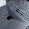SONNI Badezimmer-Duschwanne 80x80 cm SMC quadratische Produktbild-Vorschau 2