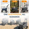 Beach Wagon Bollerwagen PUSH, Handwagen mit Schiebestange Produktbild-Vorschau 5